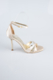 Mink Satin Evening Shoe ABS1155