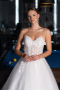 Long White Wedding Dress ABG154