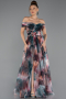 Long Onion Skin Evening Dress ABU5262