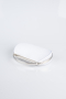 Silver Satin Night Bag V351