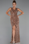 Long Copper Evening Dress ABU5281