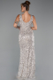 Long Beige Evening Dress ABU5281