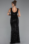 Long Black Evening Dress ABU5281