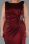 Long Burgundy Plus Size Evening Dress ABU5231