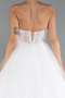 Long White Wedding Dress ABG159