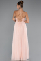 Powder Color Long Prom Gown ABU4596
