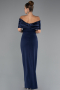Long Navy Blue Evening Dress ABU5352