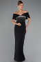 Long Black Evening Dress ABU5352