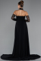Long Black Evening Dress ABU5355