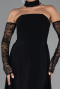 Long Black Evening Dress ABU5355