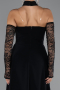 Long Black Evening Dress ABU5355