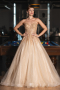 Long Gold Haute Couture Dress ABU5343