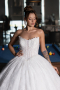 Long White Dantelle Wedding Dress ABG163