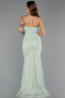 Long Mint Dantelle Evening Dress ABU5407