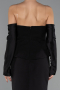 Long Black Mermaid Evening Gown ABU5421
