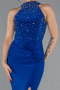 Long Sax Blue Evening Dress ABU5422