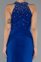 Long Sax Blue Evening Dress ABU5422
