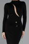 Long Black Evening Dress ABU5430