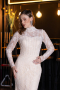 Long Gold Dantelle Haute Couture Dress ABU5462