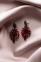 Red Earring UK528