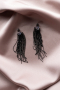 Black Earring UK920