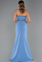 Long Indigo Evening Dress ABU5476