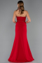 Long Red Evening Dress ABU5476