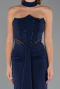 Long Navy Blue Evening Dress ABU5476