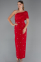 Midi Red Cocktail Dress ABK2337