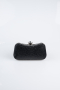Black Patterned Night Bag SH855