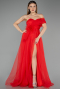 Long Red Evening Dress ABU5528