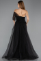 Long Black Evening Dress ABU5528