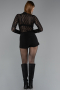 Black Dantelle Blouse MY1441