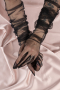 Black Bridal Glove SD6021