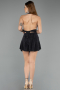 Mini Black Cocktail Dress ABK2490