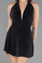Mini Black Cocktail Dress ABK2490