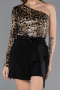 Leopar Evening Jumpsuit ABT136