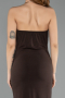 Midi Brown Party Dress ABK2495