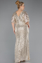 Mink Long Plus Size Evening Dress ABU2309