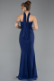 Long Navy Blue Evening Dress ABU5561