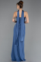 Long Indigo Prom Gown ABU5564