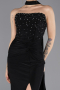 Long Black Prom Gown ABU5564