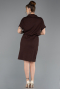 Midi Brown Cocktail Dress ABK2494