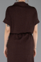 Midi Brown Cocktail Dress ABK2494