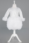 Short White Girl Dress ABK2503