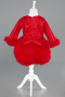 Short Red Girl Dress ABK2503