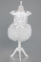 Short White Girl Dress ABK2502