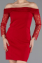 Red Short Cocktail Dress ABK2455