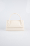 Cream Leather Night Bag KC163