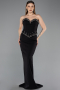 Long Black Evening Dress ABU5610